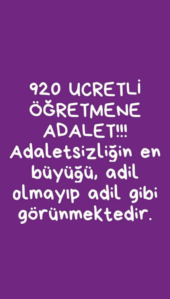 #920yeAtamaSözüTutulsun
920 öğretmene defalarca atama sözü verildi ,atama hakkimizdir
<a href="/RTErdogan/">Recep Tayyip Erdoğan</a> <a href="/dbdevletbahceli/">Devlet Bahçeli</a>
<a href="/tcmeb/">Millî Eğitim Bakanlığı</a> <a href="/mebpgm/">Personel Genel Müdürlüğü</a> <a href="/aebilgili/">Ahmet Emre Bilgili</a> @demiiryakup <a href="/emrullahisler/">Emrullah İŞLER</a> <a href="/kamilaydinmhp/">Prof.Dr.Kamil Aydın</a> <a href="/makif_yilmaz/">Mehmet Akif YILMAZ</a> <a href="/oerdem42/">Orhan Erdem</a> <a href="/NazimMavis/">Dr. Nazım Maviş</a> <a href="/mhpyasarkaradag/">Yaşar Karadağ 🇹🇷🇦🇿</a> <a href="/osman_oren/">Osman Ören</a> <a href="/haozdemir/">Prof.Dr. Hacı Ahmet ÖZDEMIR</a> <a href="/tasar_cemal/">Cemal Taşar🇹🇷</a>
