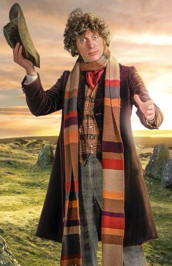 Armor_10's tweet photo. Oh my God it final came in the post from the U.K. It was delayed by COVID for a bit but the wait was totally worth it. If you ever run into me, I’ll be the guy with the huge Fourth @bbcdoctorwho scarf on!! #FavouriteDoctor #DoctorWho
Even puppy is impressed there. https://t.co/QkBsTlIQDd