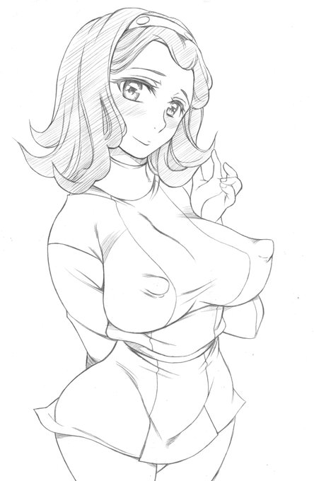 過去絵再掲
『鋼鉄ジーグ』より
卯月 美和さんです。 