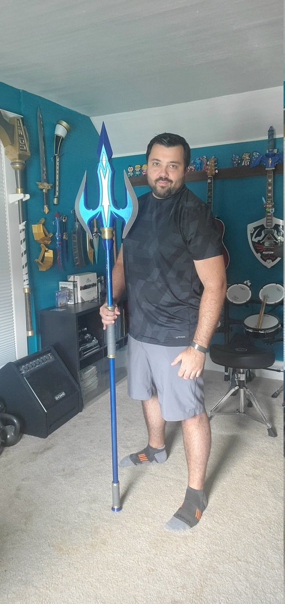 JCCustomDesign3's tweet photo. Excited to share the latest addition to my #etsy shop: Gungnir Polearm Spear Trident Dragoon Final Fantasy 11 FFXI Relic 3D Printed Cosplay https://t.co/MAR8fNq7Vs #blue #final #fantasy #ffxi #finalfantasy #3dprinted #cosplay #weapon #prop https://t.co/3HaOmwysFt
