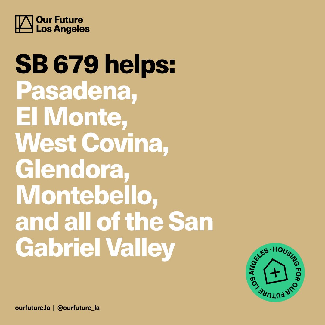 OurFuture_LA's tweet image. ACTION ALERT 🚨 SB 679 will create a single agency, called LACAHSA, that can directly address our affordable housing shortage and lack of renter protections in communities across L.A. County.

Believe it or not—this is something we’ve never had before in L.A. County.