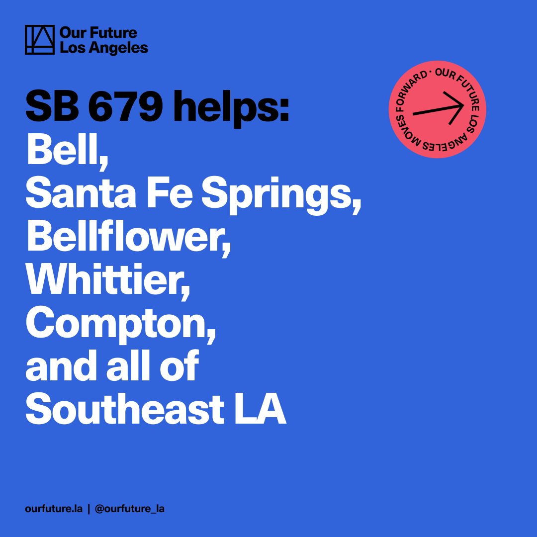OurFuture_LA's tweet image. ACTION ALERT 🚨 SB 679 will create a single agency, called LACAHSA, that can directly address our affordable housing shortage and lack of renter protections in communities across L.A. County.

Believe it or not—this is something we’ve never had before in L.A. County.