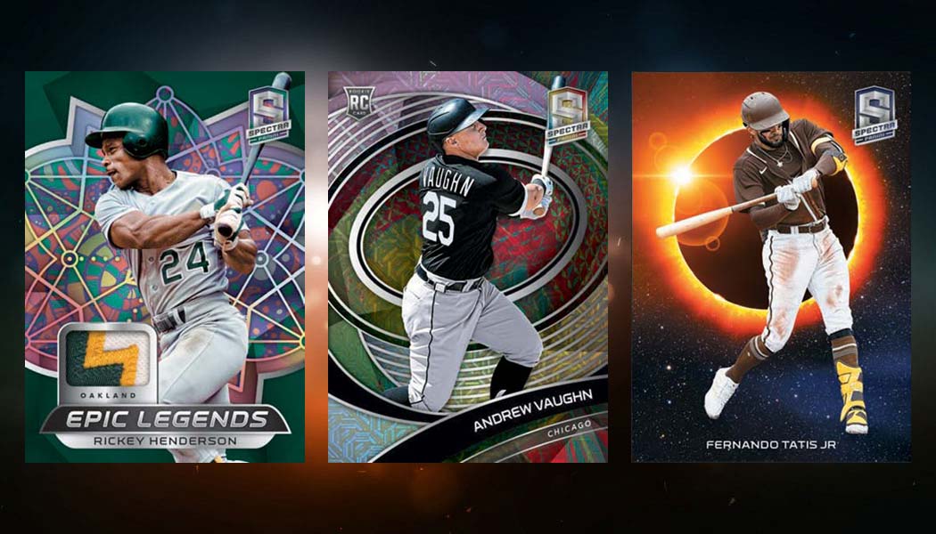 beckettcollect's tweet photo. 2021 Panini Spectra Baseball Makes Diamond Debut as Standalone Release https://t.co/SkGEN3CLQE https://t.co/cDjM825kVX