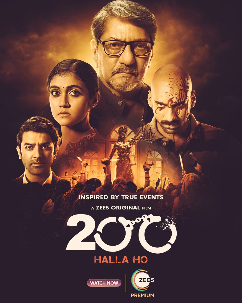 #200HallaHo Cinema is made by being inspired by our society, thinking, and activities.This movie has shown the mirror of the society of our country & yes this movie definitely touched the heart.
शिक्षित बनो, संगठित रहो, संघर्ष करो 
Thanks #ZEE5Original #Amolpalekar #Rinku