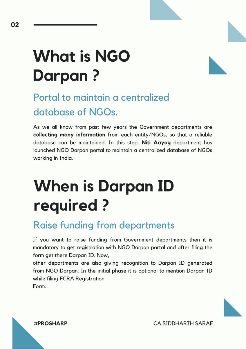 im_saraf's tweet photo. Darpan Registration (NGO, Trust, Section 8 Co.)
Section 12AB, Section 80G, Form 10A
#ngoindia #darpan #section12A #80G #tax @PRO_SHARP_ https://t.co/FP35drN8RU