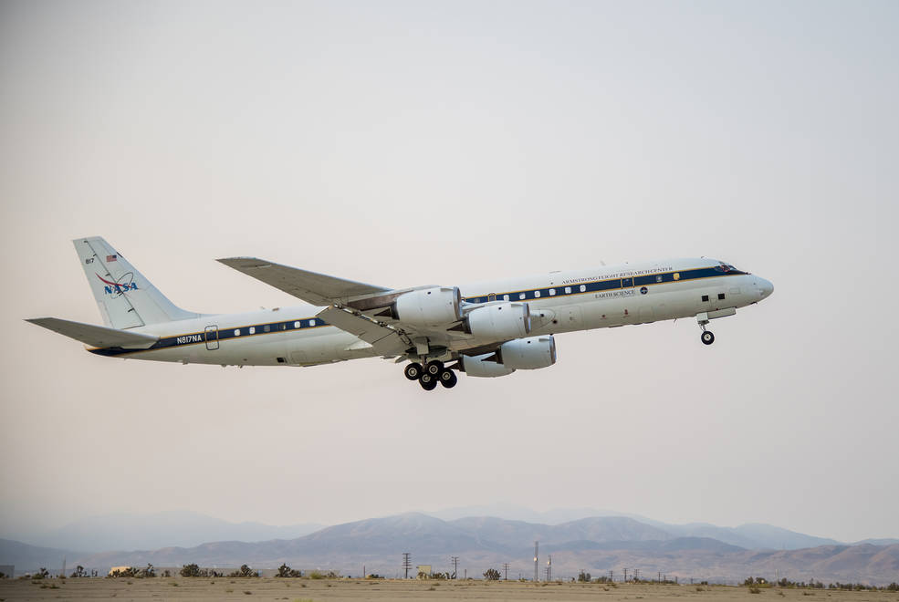 NASA’s DC-8 aircraft recently deployed to St. Croix in the U.S. Virgin Islands! During its campaign, instruments on the plane will measure winds, aerosols, precipitation &amp; other conditions that influence convection. ✈️

Learn more: go.nasa.gov/3ycW9Uy
<a href="/NASAArmstrong/">NASA Armstrong</a>