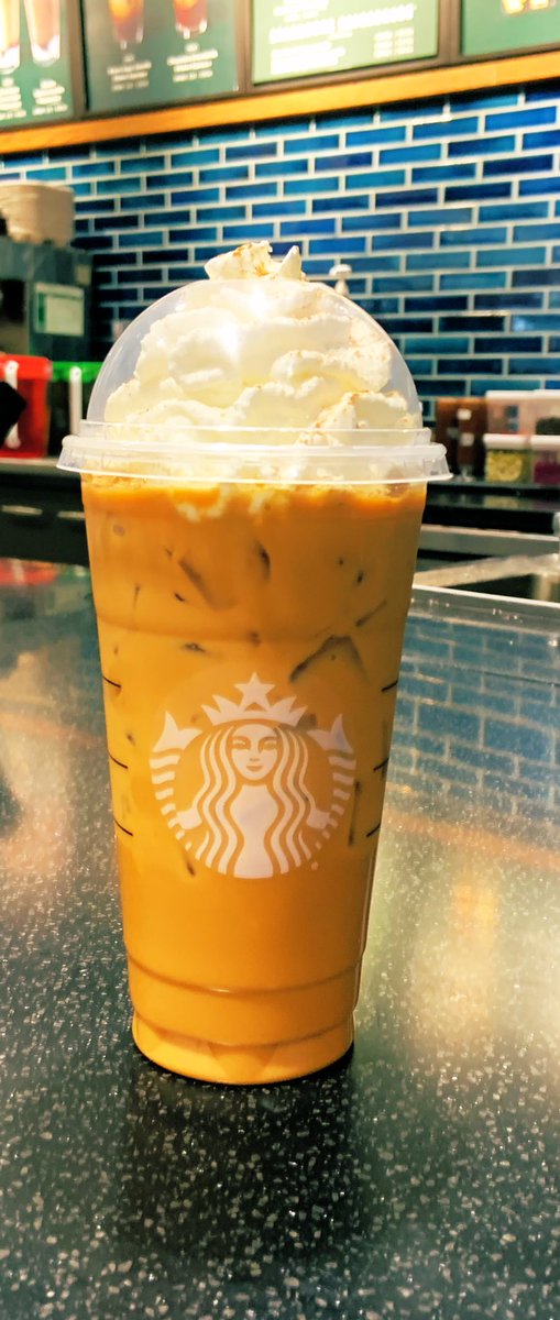 TargetBarista's tweet image. Welcome to Pumpkin Spice Joy @ T1750! Come and experience Fall with us and try an iced PSL today!  #TheVille #t1750 #StarbucksFallLaunch #Tarbucks #HandcraftingJoy