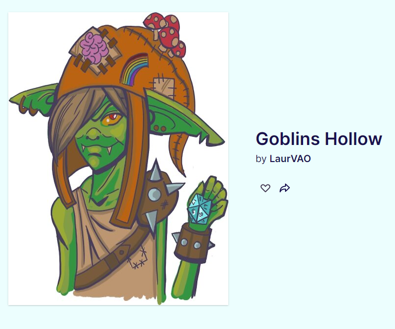 GoblinsHollowLS's tweet photo. Hey Guys! WE HAVE MERCH FOR THE HOLLOW!! Show your support while looking great with a new t-shirt or a new notebook! 33 products available! https://t.co/pTCmNRsD27
@CLeeDandD @KitKatGirlArt 
#dungeonsanddragons #redbubble #streamergirl #dnd5e https://t.co/R78KvIHO3I