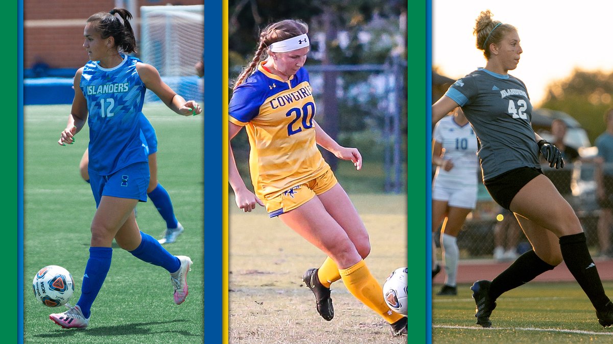 Texas A&amp;M-Corpus Christi's Samantha Palomino &amp; Emily Levy, and McNeese's Keely Morrow earn the first #SouthlandStrong ⚽️ weekly honors, presented by GEICO❗️ #ShakasUp #GeauxPokes 

📰- sland.social/SOCPOW0824