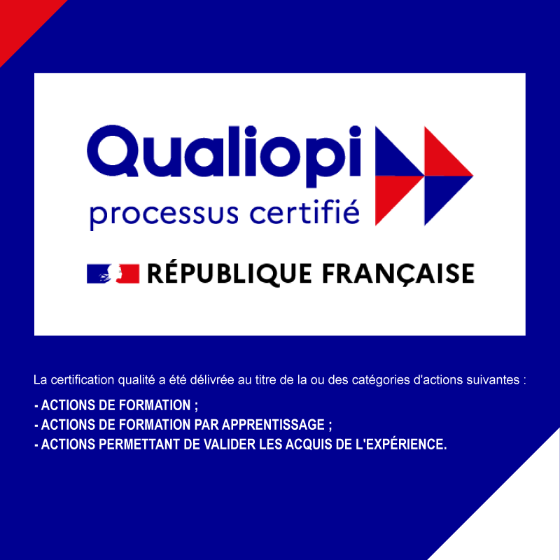 👍Le Cnam Paca obtient la certification #QUALIOPI !

Cette certification vise à attester de la qualité du processus mis en œuvre au sein des organismes de formation et permet une plus grande lisibilité de l’offre de formation auprès des entreprises et des usagers.