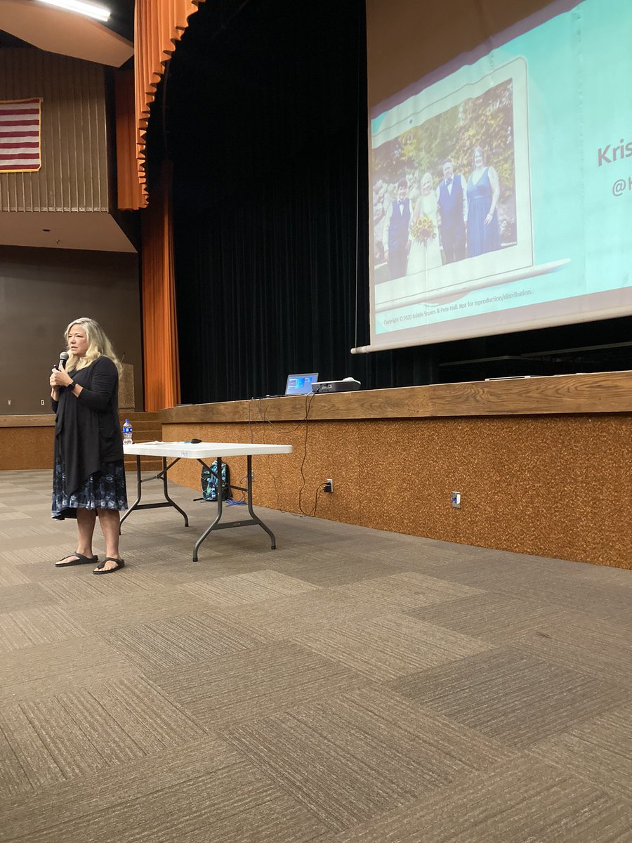 Hardin School Districts 17H &amp; 1 lucky to host <a href="/KristinKsouers/">Kristin Souers</a> for our PIR Day #1! Trauma is real and we need to create safe places and opportunities for all of our students and staff! <a href="/educationhall/">Pete Hall</a>