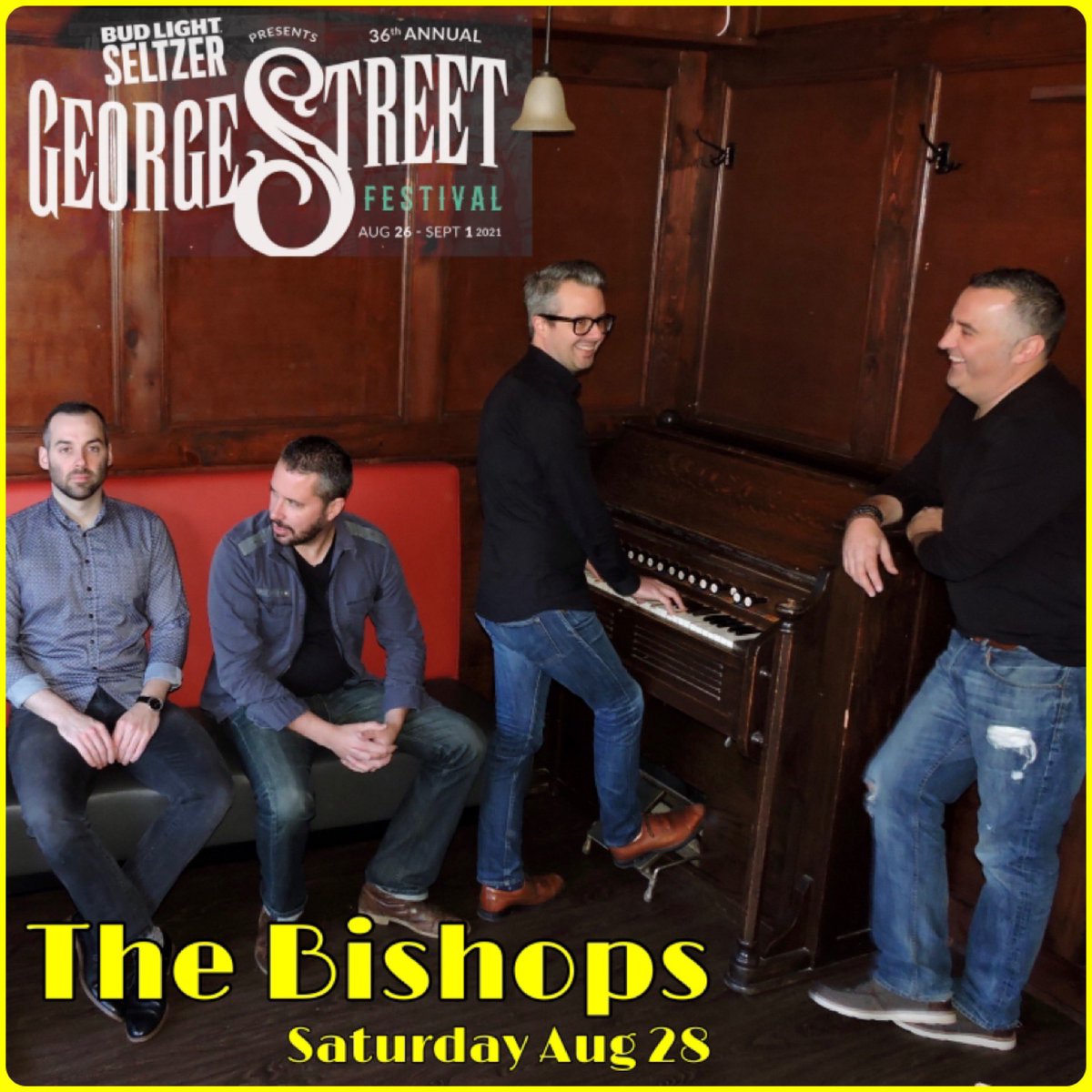 Looking forward to getting back on <a href="/GeorgeStLive/">George Street</a> Festival this Saturday with the <a href="/Bishopsnf/">The Bishops</a> <a href="/BudLightCA/">Bud Light</a> @DestinationSJ