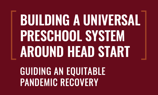 Fantastic new report on the importance of expanding @HeadStartgov (& how to actually get it done!) Many thanks to @ChildrensEquity!! 

#UniversalPreschool #HeadStart

childandfamilysuccess.asu.edu/sites/default/…