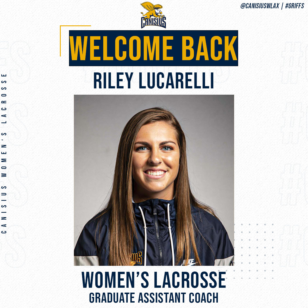 Welcome back to Main Street Riley Lucarelli '20, who will be joining our staff as a graduate assistant coach! 

📰 : bit.ly/2WkvcBi

#Griffs | #MAACLax