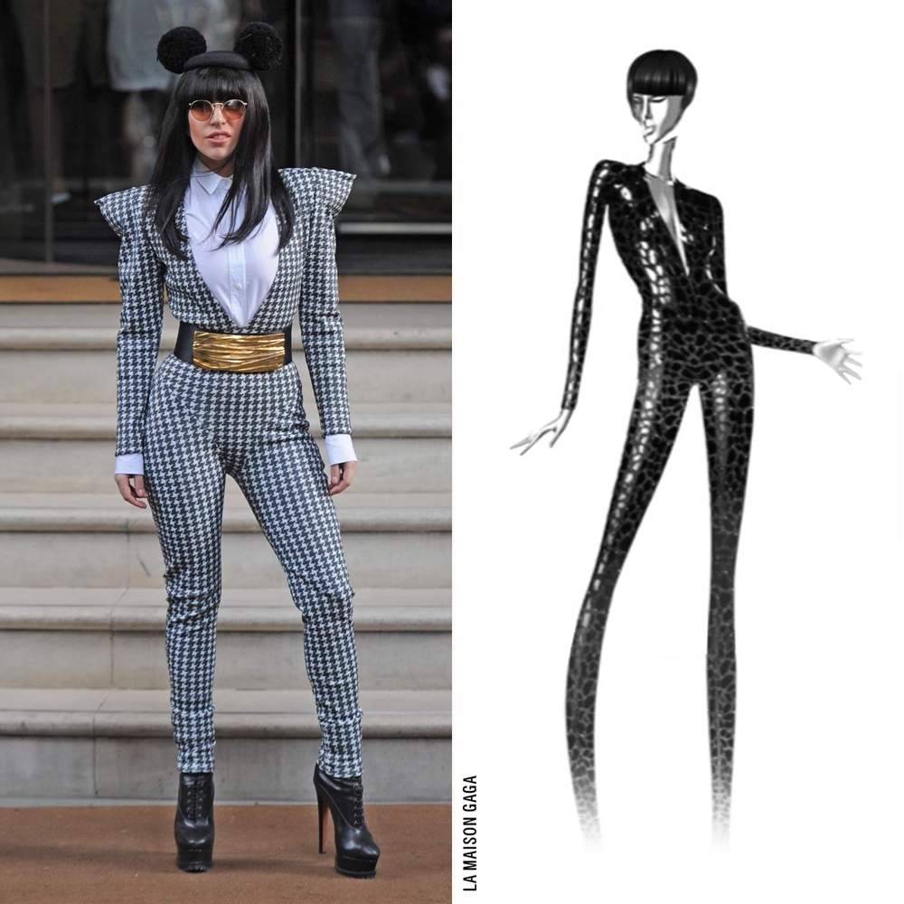 lamaisongaga_'s tweet photo. Back in Time: Gaga was seen in London rocking a custom @Im_ManishArora x @RubenGalarreta houndstooth jumpsuit, #PiersAtkinson felt pom-pom beret, @Balmain F/W13 plaque belt and #AzzedineAlaia F/W12 boots!
More: https://t.co/5DxC3BPWfF https://t.co/Gxyl4MmLvZ