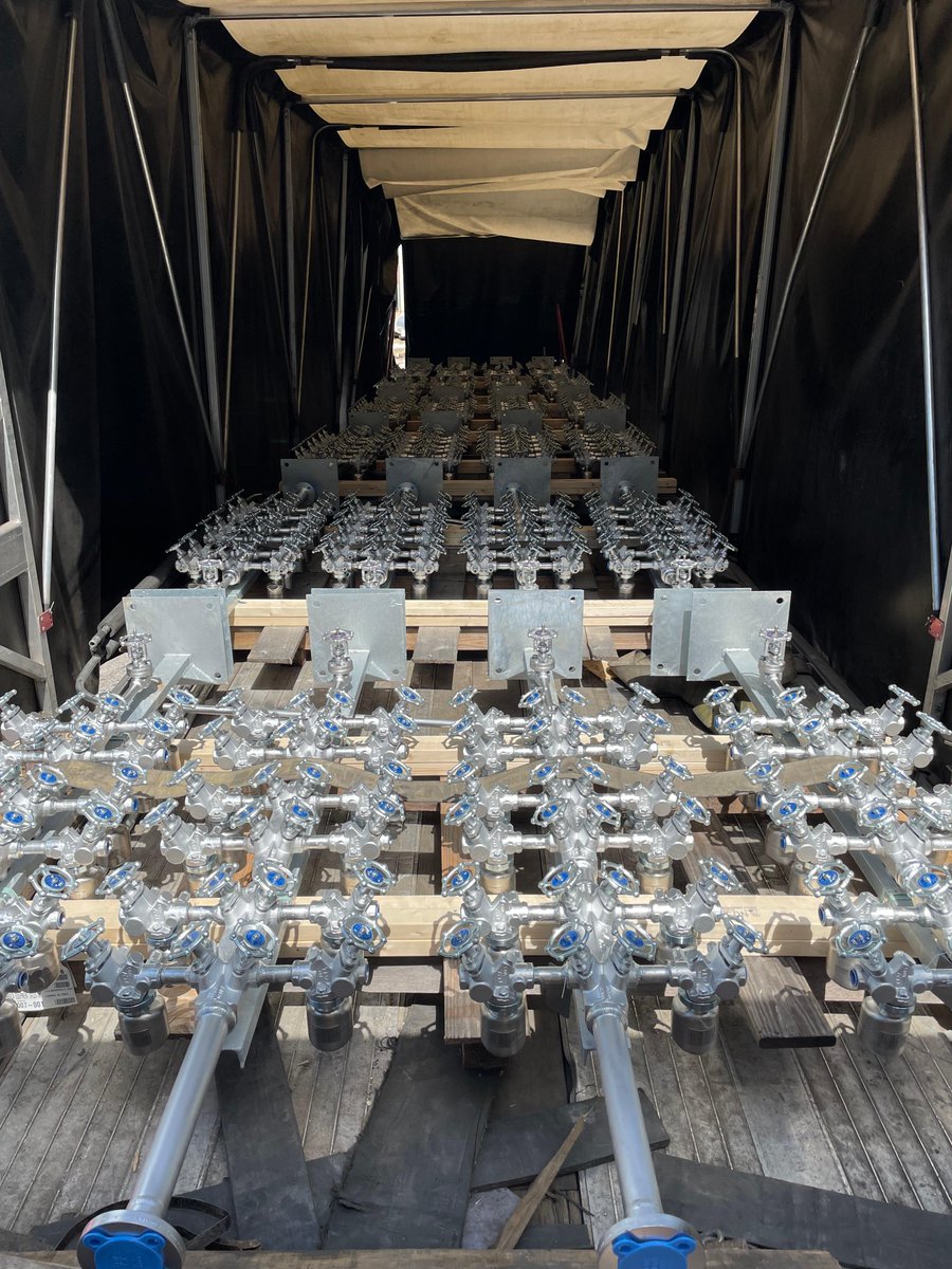 MoodyPrice's tweet photo. Customized steam solutions ready to ship-- forged condensate return manifolds and forged steam distribution manifolds from TLV International, Inc. ! https://t.co/vjp6uOvuTv