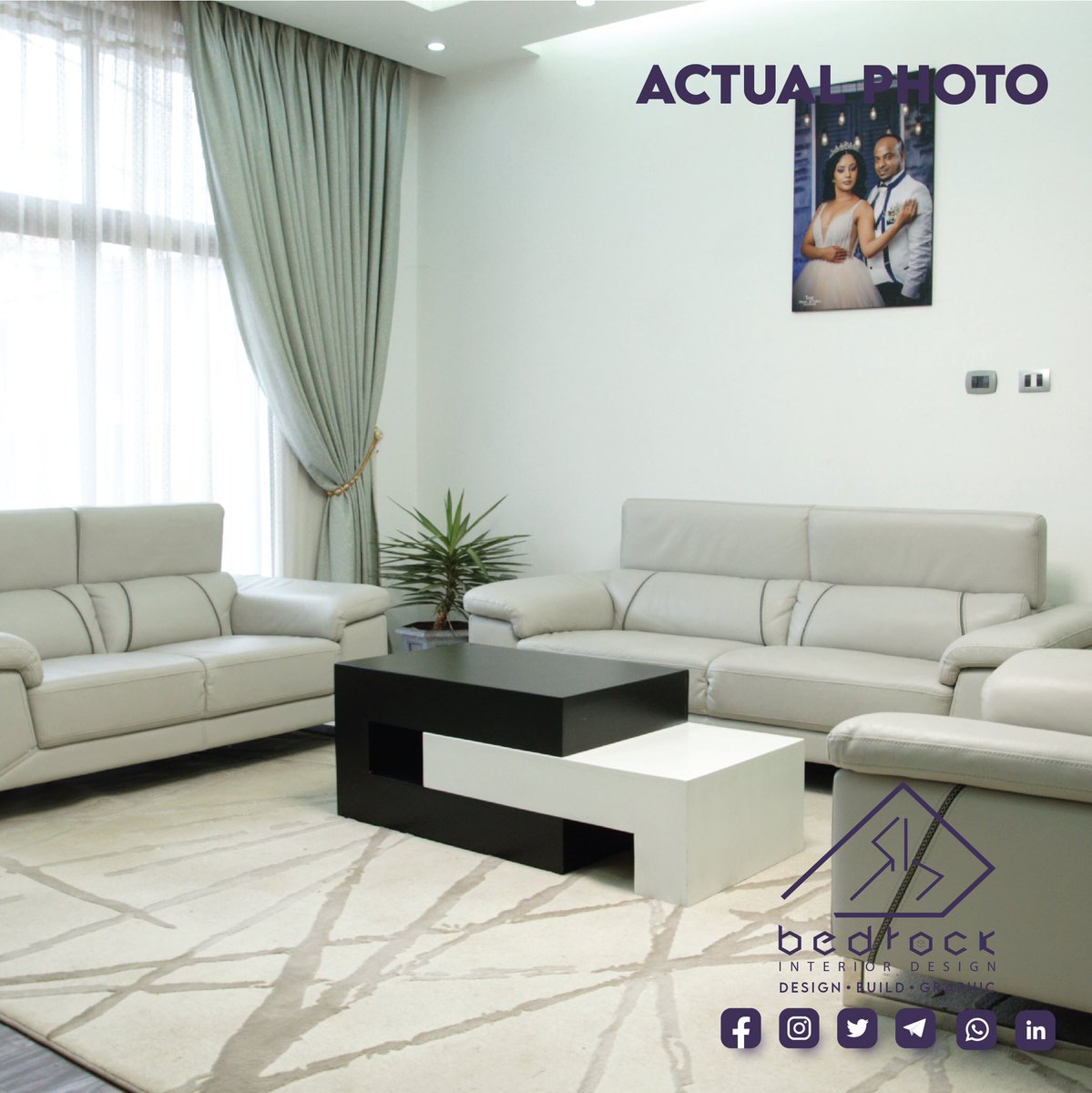 BEDROCK_INTERIOR_DESIGN
እንደለመድነው  ደንበኞቻችንን  አስደስተናል፡፡ 
ይደውሉልን፡- +251911284303/+251911252831/+251118599700
የምንገኘው:- ቦሌ ደምበል ሪዝቅ ህንፃ 6ኛ ፎቅ