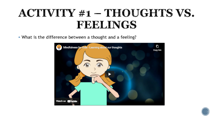 MissJFernandes's tweet image. @HCDSB_CYCs  Reviewing thoughts vs. feelings #HCDSBSpecEdSummerLearning