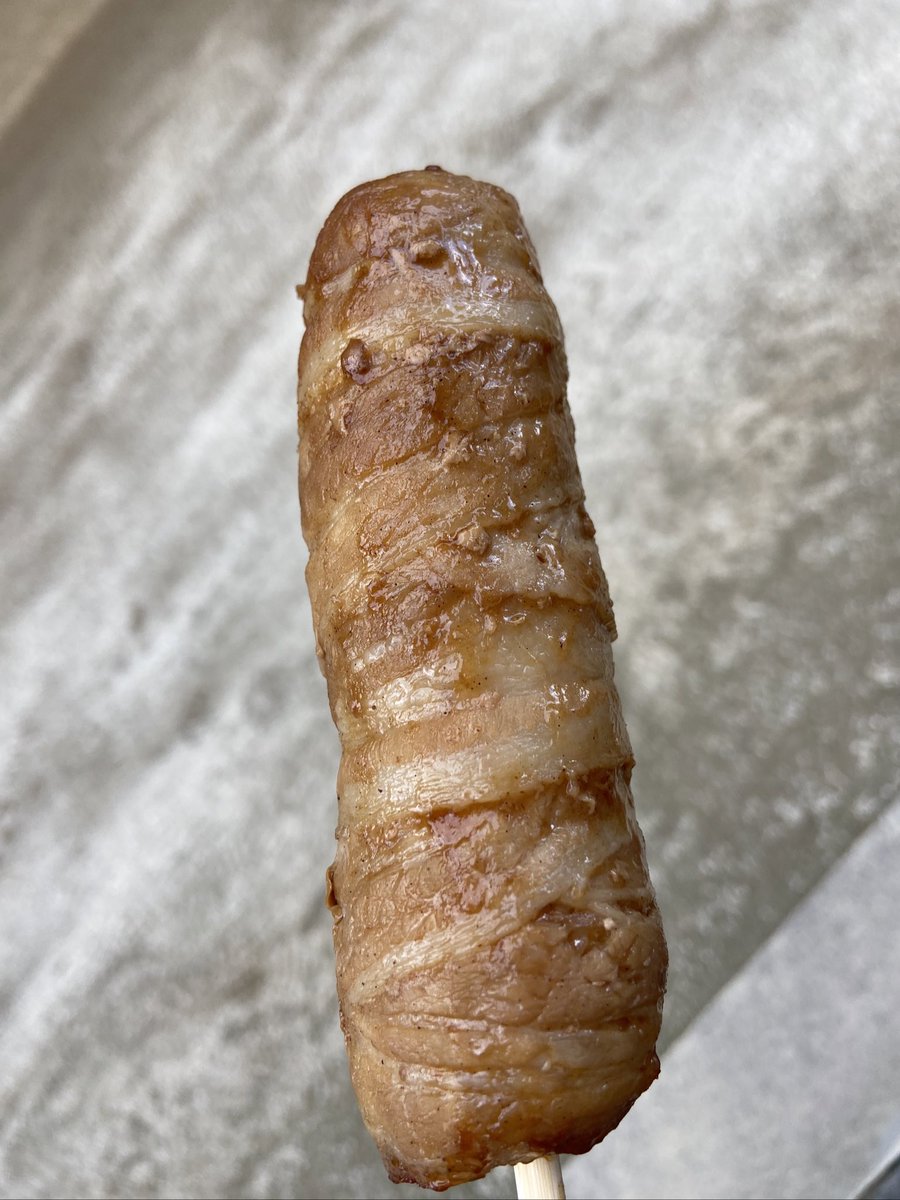 日刊スポーツ 巨人担当 こちコバz おすすめグルメ ジャイアンツ球場の肉巻きおにぎり コスパ最強 小腹が空いたらこれ ぜひ