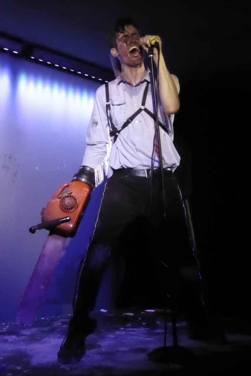 AltComMemSoc's tweet photo. In the absence of our excellent selves fulfilling the late-night #edfringe niche of WTF-brilliance, there is @RobotKemp's @RealElvisDead at 11:45pm in @BarrelComedy Four. Your finest/only option for a witching hour Deadite Presley singalong extravaganza. https://t.co/Oc3enCRDGM https://t.co/xbBPI8m6S5