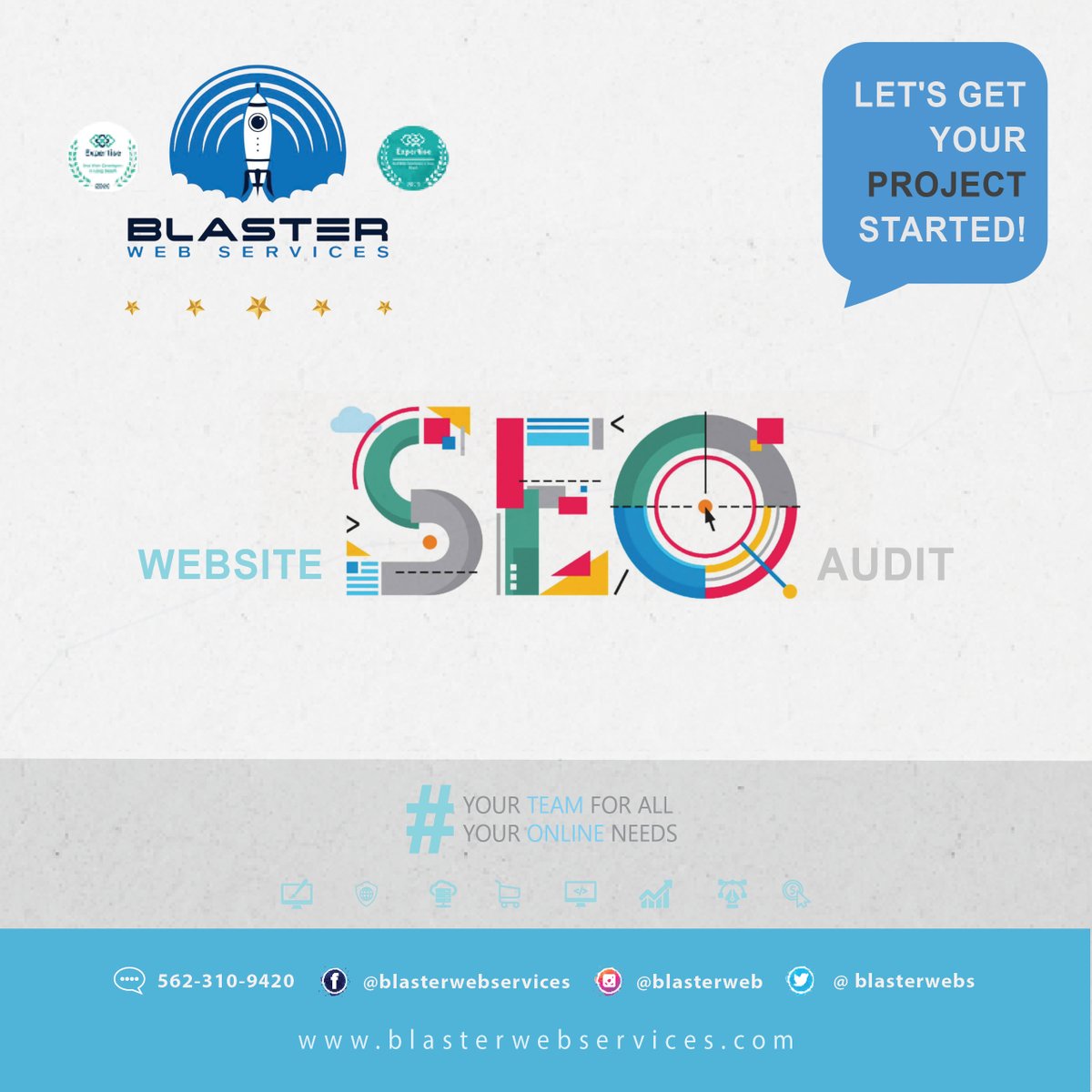 blasterwebs's tweet image. We do in-depth analysis to find the good and non-functional web elements through our analytical approach. We will let you know why your website is not getting enough traffic or why it&apos;s not converting the leads.

Do contact us today! bit.ly/blasterservices

#blasterWebServices