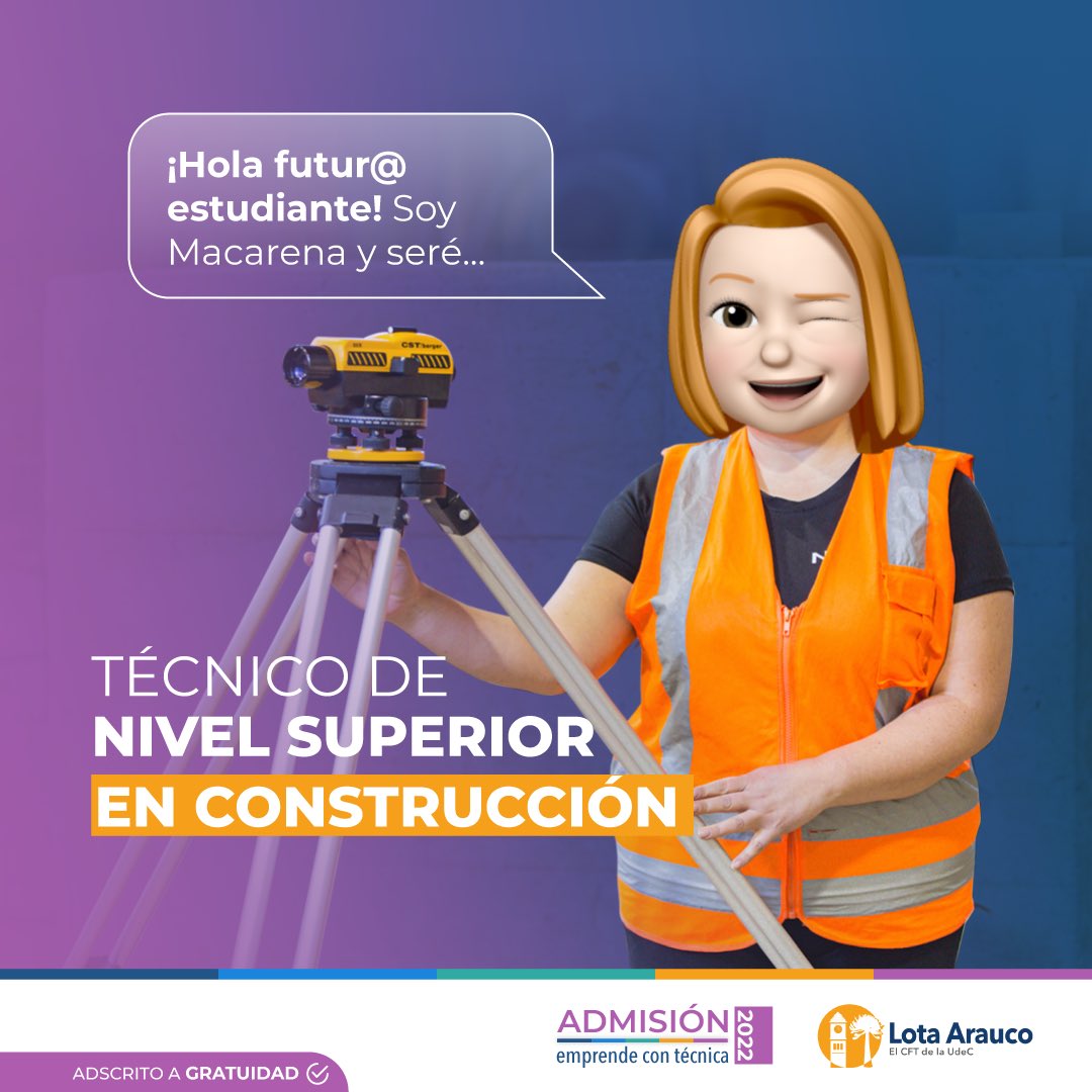agenciabasecl's tweet photo. Campaña admisión 2022 para @cft_lotaarauco 👷🏻‍♀️✨ #BaseDigital https://t.co/iXKW7asp0A