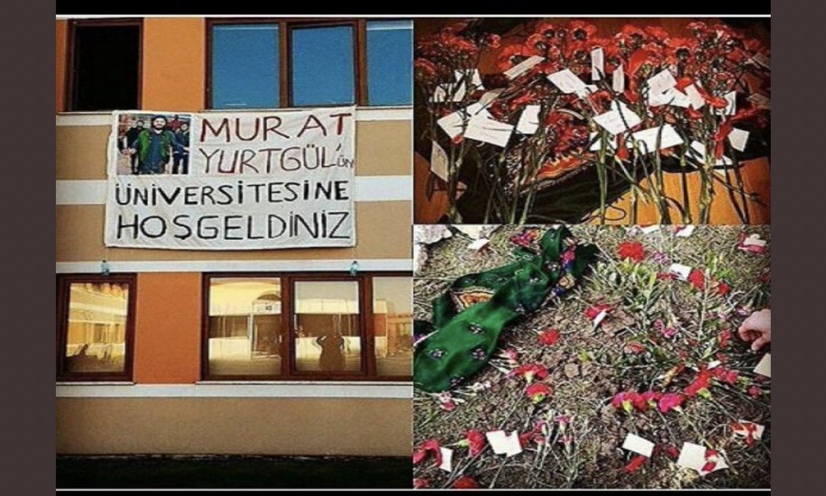 alpertunga_unal's tweet photo. Arel üniversitesinden terörist sever kareler https://t.co/uYfGJPcohN