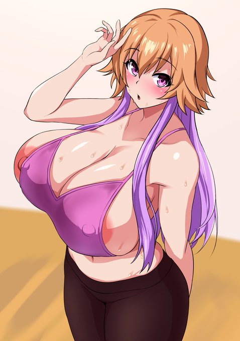 トレーニング後のデカパイ 