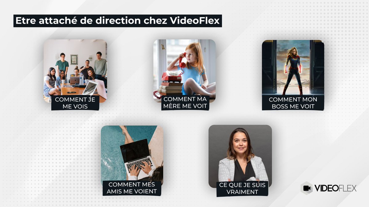 Ne vous fiez pas aux apparences... notre attachée de direction, <a href="/Laure/">Laure</a>, n'a pas l'image que vous pourriez lui donner 😉 
Et vous ? Comment l'imaginez-vous ? 🤔
Retrouvez notre équipe 👉 swll.to/mwWcxkw 
#caricature #direction