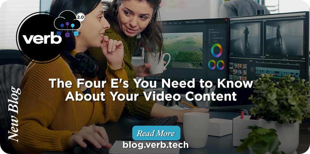 ShopMARKET_Live's tweet photo. Let’s focus on the four E’s to figure out why video content is necessary and more importantly, why videos are the best tool when creating messages... 🎥📽📹Intrigued? Read today's blog: https://t.co/AIULksG0o5 #blog #video #clickablevideo #SaaS #VERB https://t.co/oV3D5SszPP