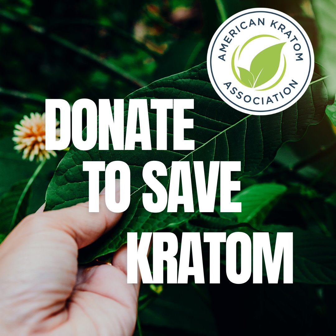 Kr8om_USA's tweet photo. Help @TheKratomAssn protect your access to safe kratom through their constant legislative efforts and consumer advocacy. Donate today. #KeepKratom https://t.co/6J3DNV6IUy https://t.co/DaEFrZ0ums