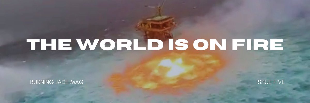 submissions are OPEN for issue five!!! 🔥 burningjademagazine.org/submit