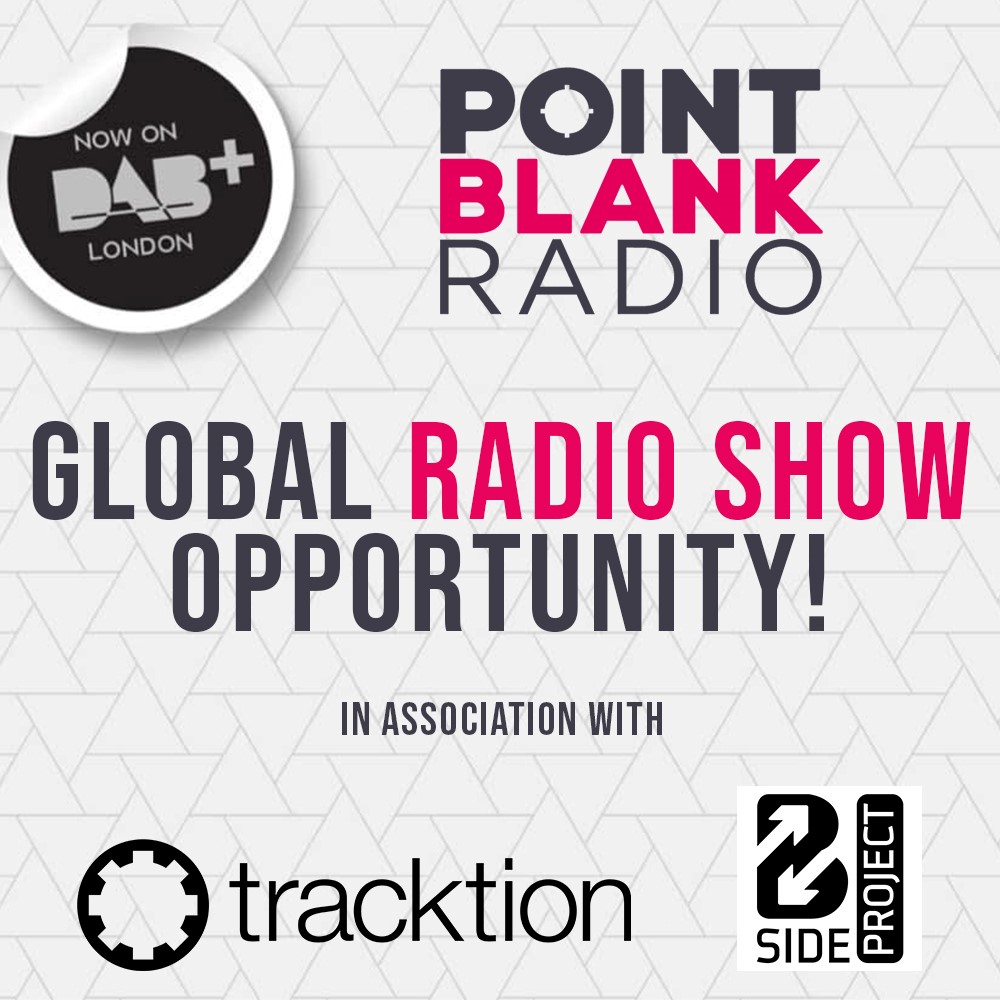 Present your own LIVE underground electronic music monthly 2 hour radio show on 
<a href="/PointBlankFM/">Point Blank Radio</a>
 email RADIO@TRACKTION.COM
to request entry form &amp; tech spec requirements by 31st August 2021! #RadioShow #LiveRadio #PointBlankRadio #Broadcasting