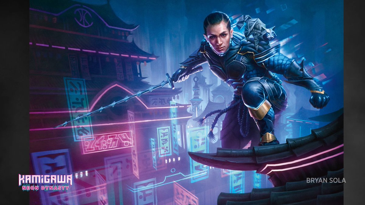 TolarianCollege's tweet photo. I dunno? Is Kamigawa really capturing the "cyberpunk" feel if everyone can play and enjoy it day one without massive bugs? https://t.co/JJPAoGFvp3