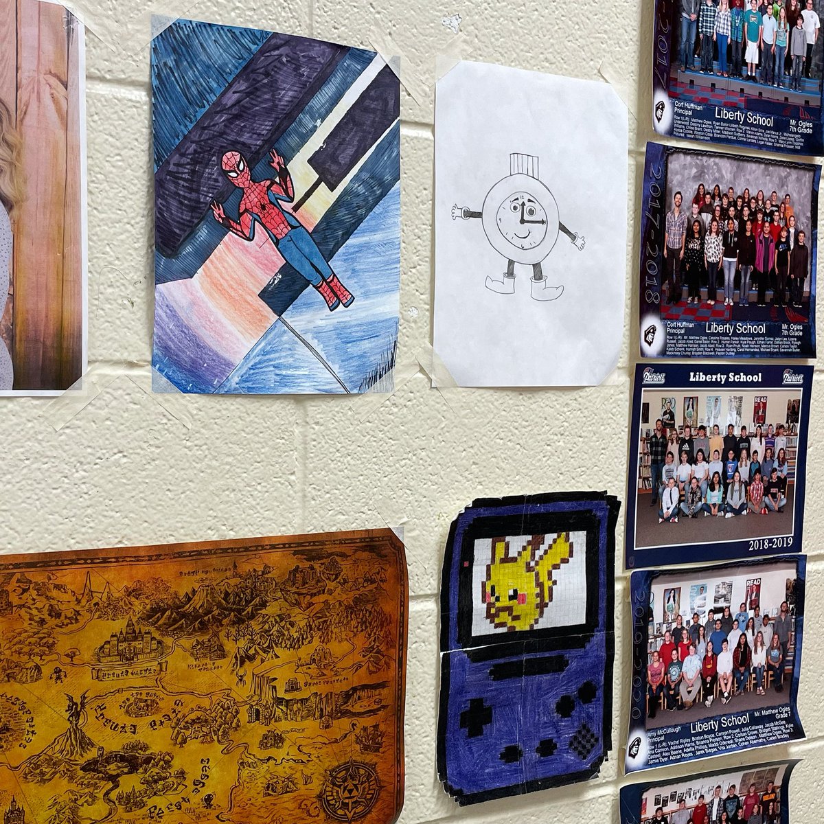 UCconferences's tweet photo. Connecting with students is one of my favorite things about being a teacher. Another bonus is when they make drawings for you of things they know you love or have talked about in the past. #maketheconnection #unconventionalclassroom #teacherlife #teachersofinstagram #teachergram https://t.co/iuJi4BPphL