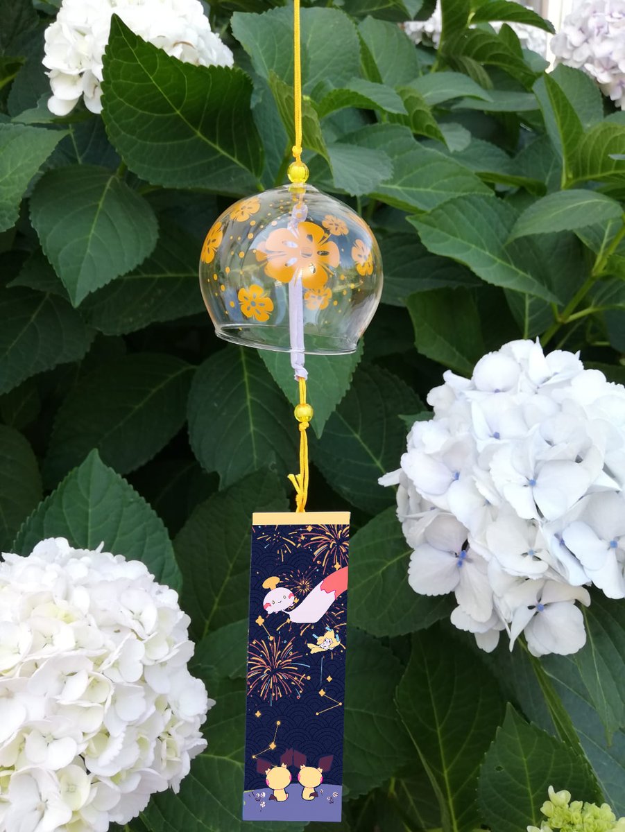 Sugahri's tweet image. ✨🎐WINDBELL GIVEAWAY🎐✨

To celebrate and thank everyone about reaching 9000 follows I'm opening preorders and doing a giveaway 💖
To participate:
🌷Follow and RT!
🌷Comment which windbell you'd like🎐

There will be a second winner if we reach 1k likes! Preorders below 🎐