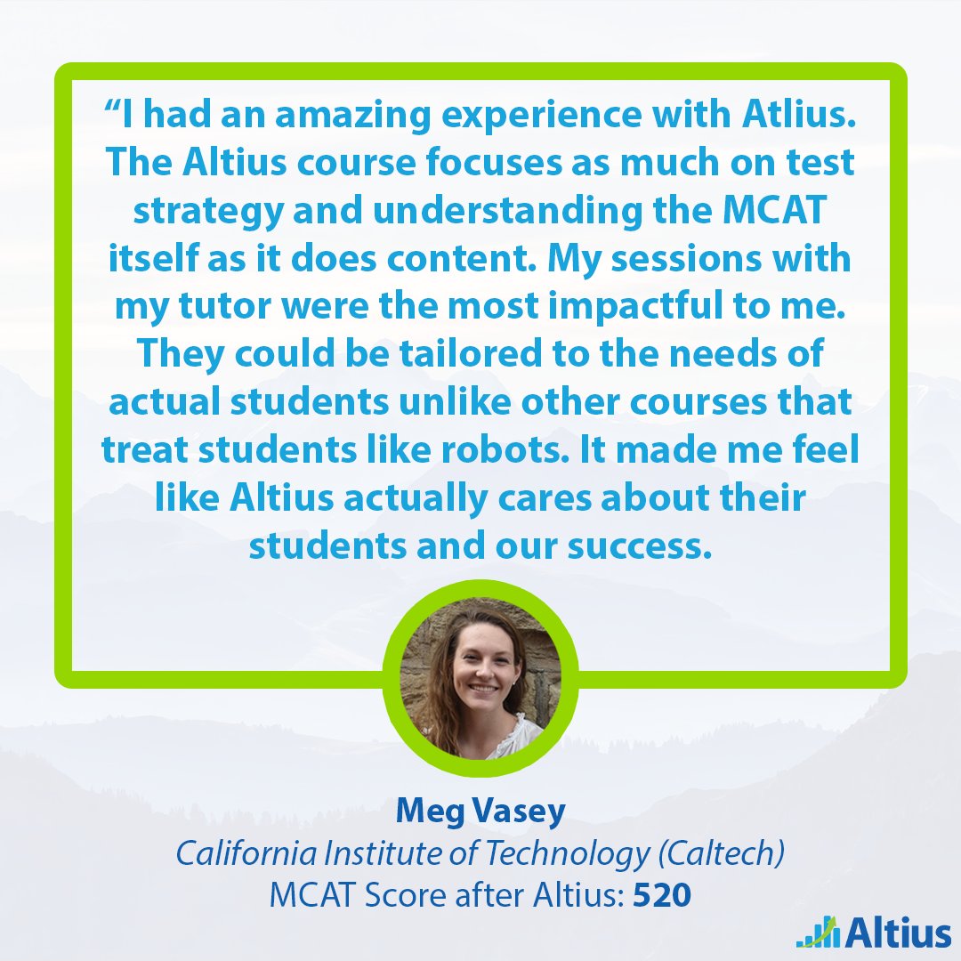 Altius cares. #testimonialtuesday