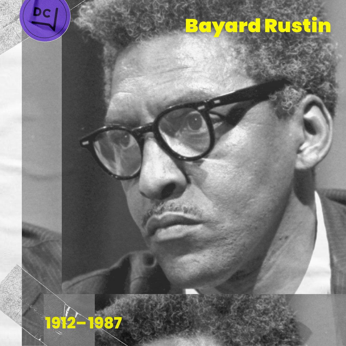 This year’s #DCDW draws from the unique history of community organizing within the District. Our official font Bayard is inspired by community-organizer &amp; #LGBTQ+ advocate Bayard Rustin and the signs from the 1963 March on Washington For Jobs and Freedom.