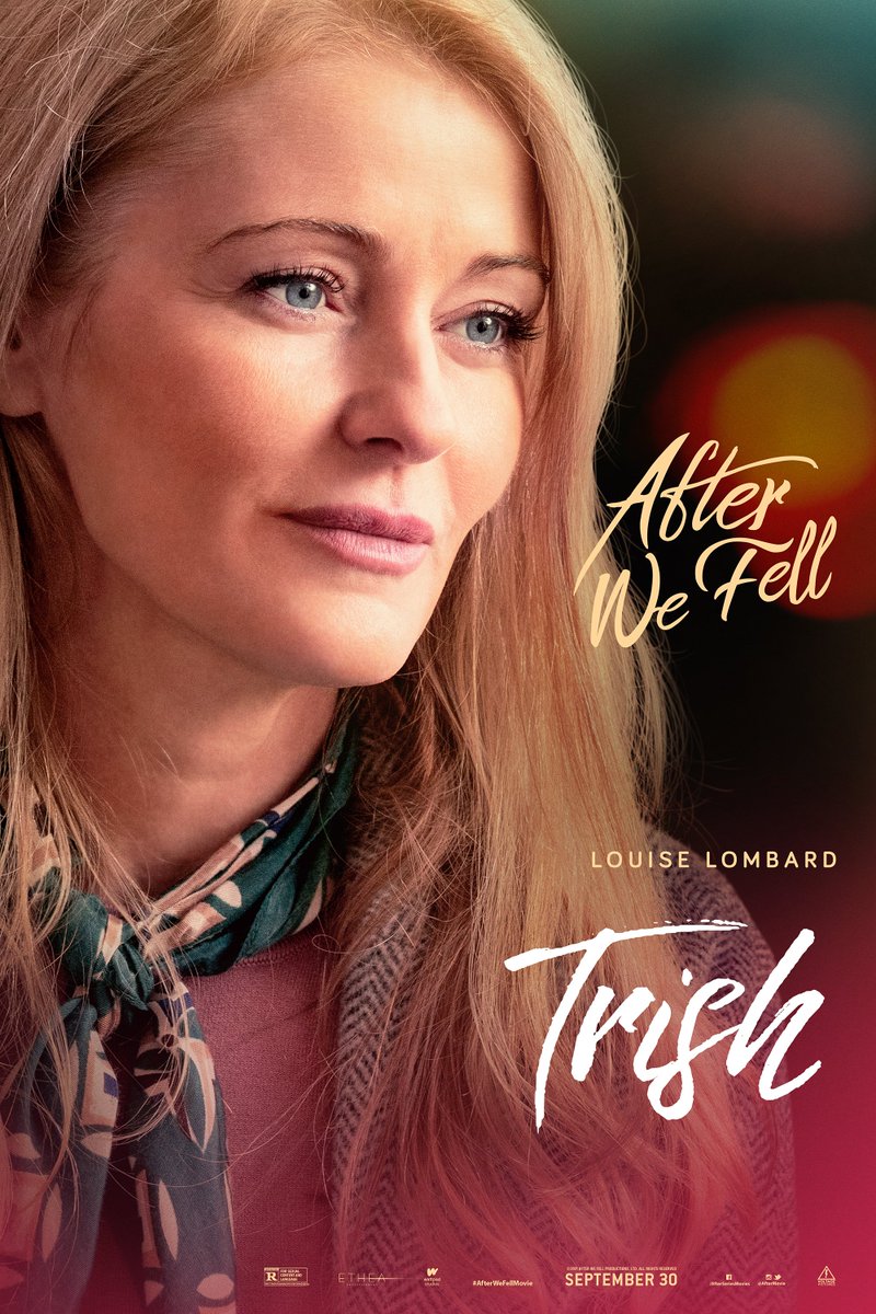 aftermovie's tweet photo. Here comes the bride ❤️ Louise Lombard is Trish in #AfterWeFell. https://t.co/v8jySNfbui