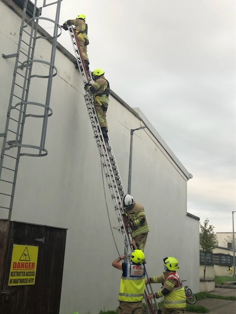 Many thanks to Kilkenny City Fire Brigade who were on site last night to carry out some training exercises simulating a structural fire event within one of 113 residential units on the rooftop of MacDonagh Junction Shopping Centre.