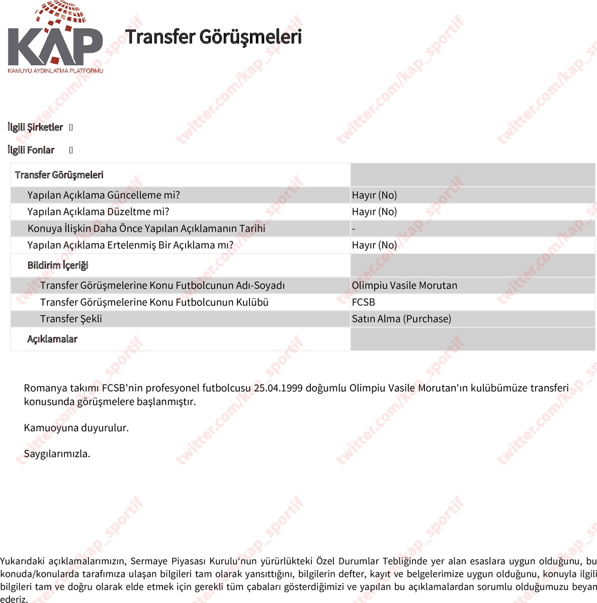 #Galatasaray
Olimpiu Vasile Morutan Transferi Hakkında
kap.org.tr/tr/Bildirim/96…