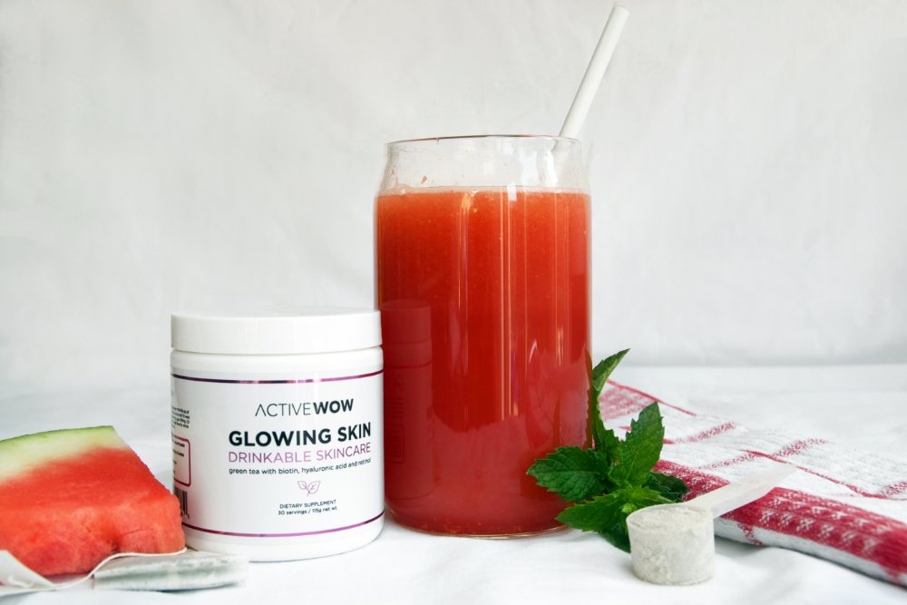 realactivewow's tweet photo. Watermelon. Green Tea. Glowing Skin. Name a better trio...we'll wait. 😏

Check out our the recipe here: https://t.co/soaBkrMtyL https://t.co/ANzhpZbjz4