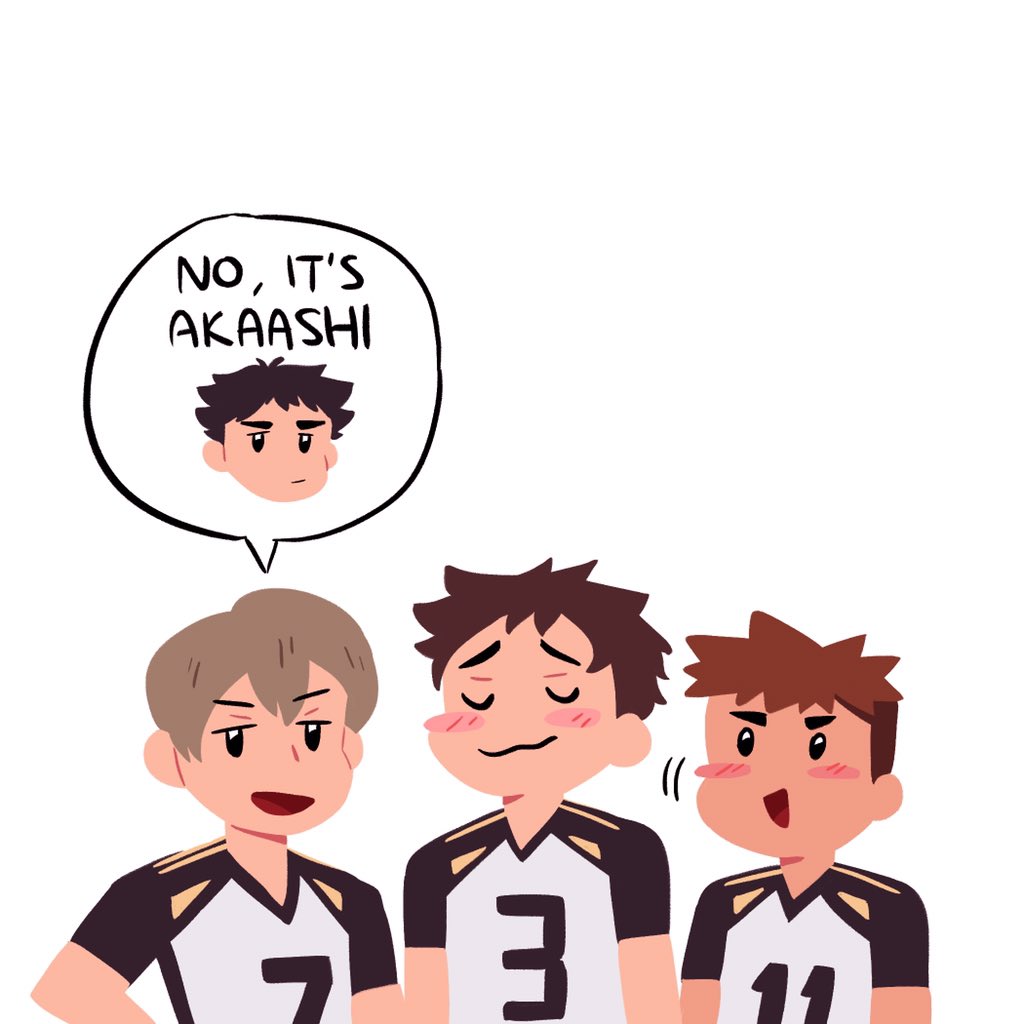 part 4 of my haikyuu team crush series #Fukurodani #Haikyuu 