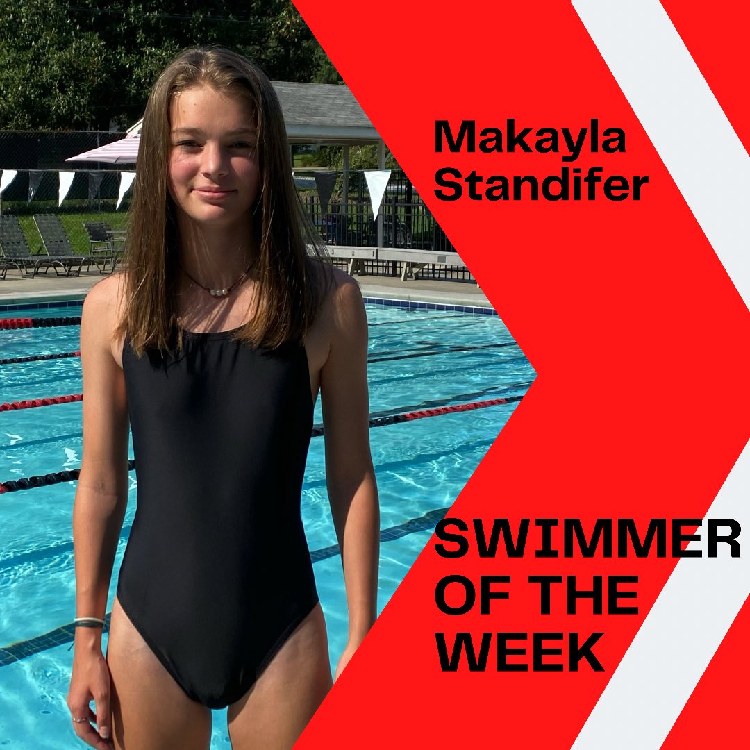 Congratulations to our Swimmer of the Week, Makayla Standifer! She had 2 excellent swims this past weekend, dropping a total of 10 seconds in 2 events! <a href="/HHSRamAthletics/">Hillcrest Athletics</a>