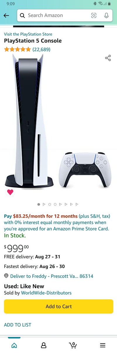freddyph77's tweet photo. @mattswider Your link shows in stock but for $999 https://t.co/bG1YLBskUt