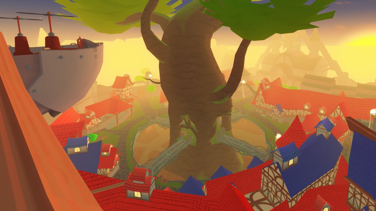 OrbusVR's tweet photo. A week from today the newly renovated Highsteppe will debut! For more in-depth coverage of the changes around town, we turned to the pages of the Highsteppe Enquirer. Check out the local reporter's scoop here: https://t.co/kilxYKblxw #orbusvr https://t.co/lC9xDhMiBF