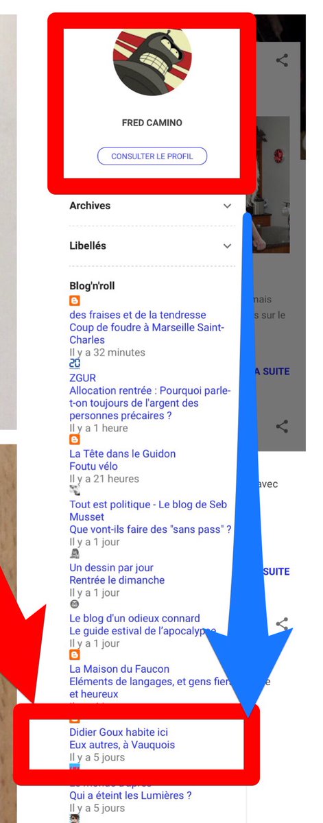 bembelly's tweet image. Le mec qui rêve de cracher à la gueule des juifs est toujours présent sur ta #BlogRoll cher #Fred dit ElCamino (@elc95) Alors? #EtonnantNon? 
📍T’as #24heures pour faire le ménage. Transmettre ok? Ton blog gogocamino.com