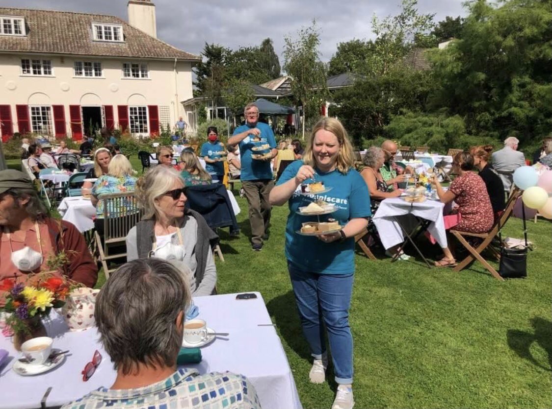What an amazing Afternoon Tea with Jazz’ event this weekend. So good to see so many happy supporters together again enjoying themselves. We raised a fantastic £1700 for <a href="/Hospiscare/">Hospiscare</a> with the generous support of <a href="/CreamTeaSociety/">Cream Tea Society</a>