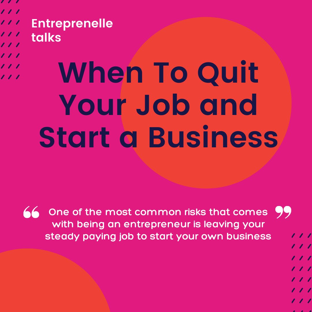 Check out this one if you feel like being stuck in your job and having a dream in starting your own thing !

#Entrepreneurship #ownbusiness

instagram.com/p/CS9NTYes3c9/…