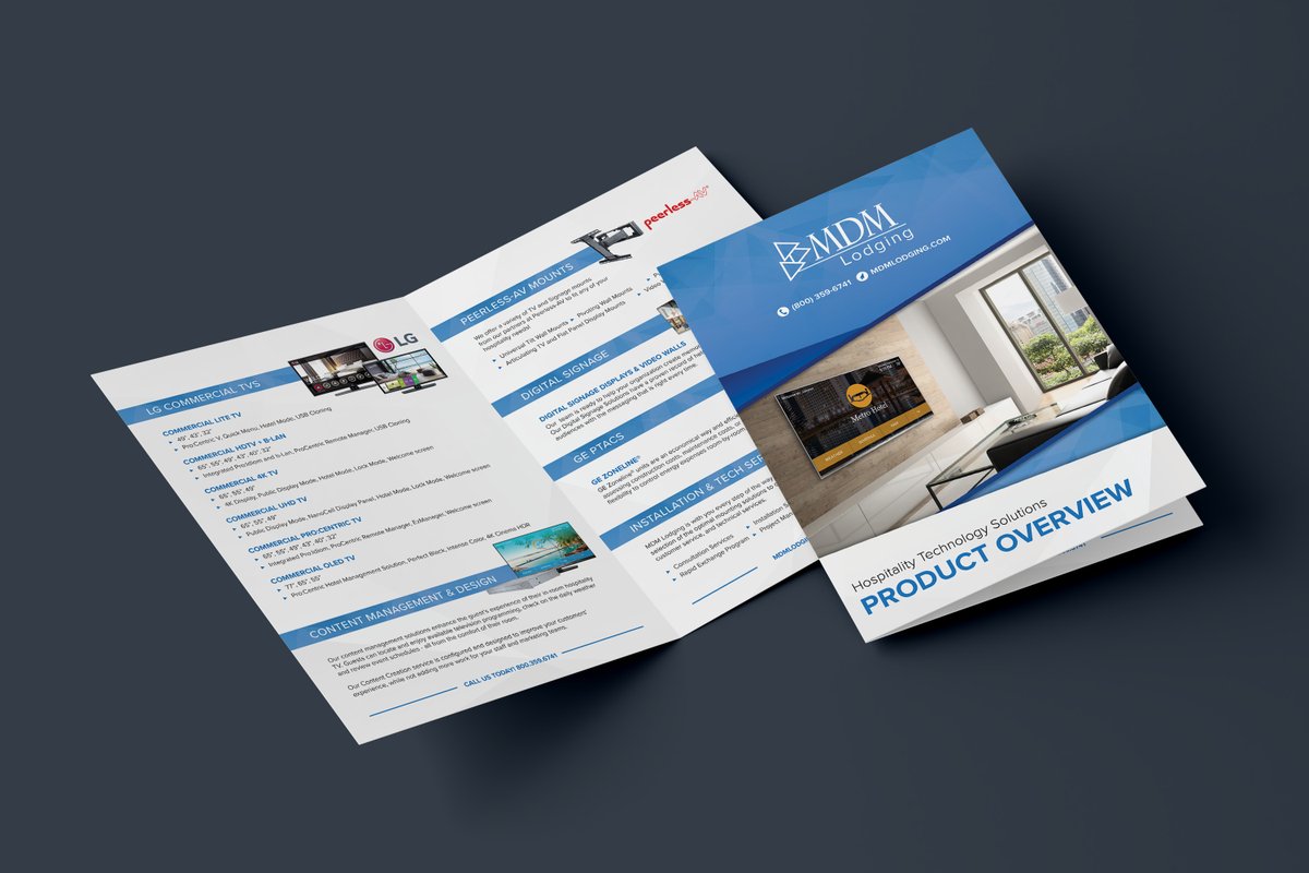 MDMLodging's tweet photo. Have you checked out our new MDM Lodging Brochure? We offer everything from TVs &amp; PTACs, to Professional Services like our Full Systems Integration! https://t.co/u1e2IaNtTL 

#HospitalitySolutions #HospitalityTechnology #SystemsIntegrator https://t.co/LdHtWujrfc